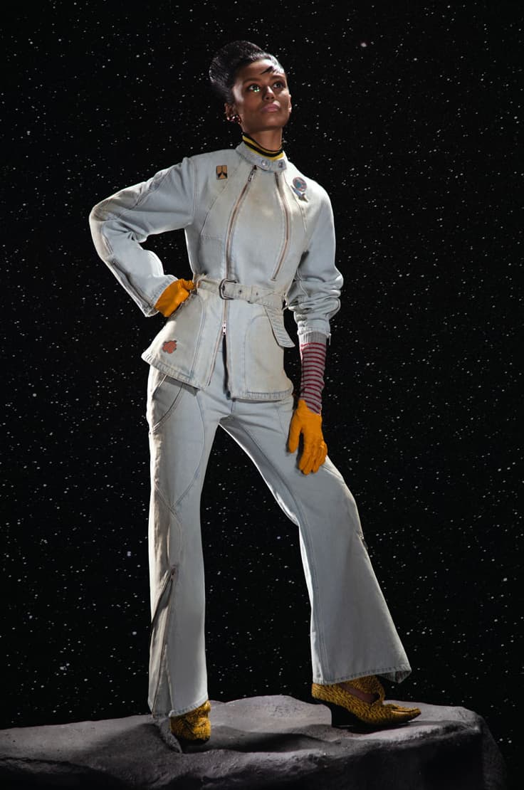 Kiko Kostadinov x Levi’s Link Back Up for Round Two collab release info paris fashion week stamp womenswear denim jeans collection collaboration capsule 