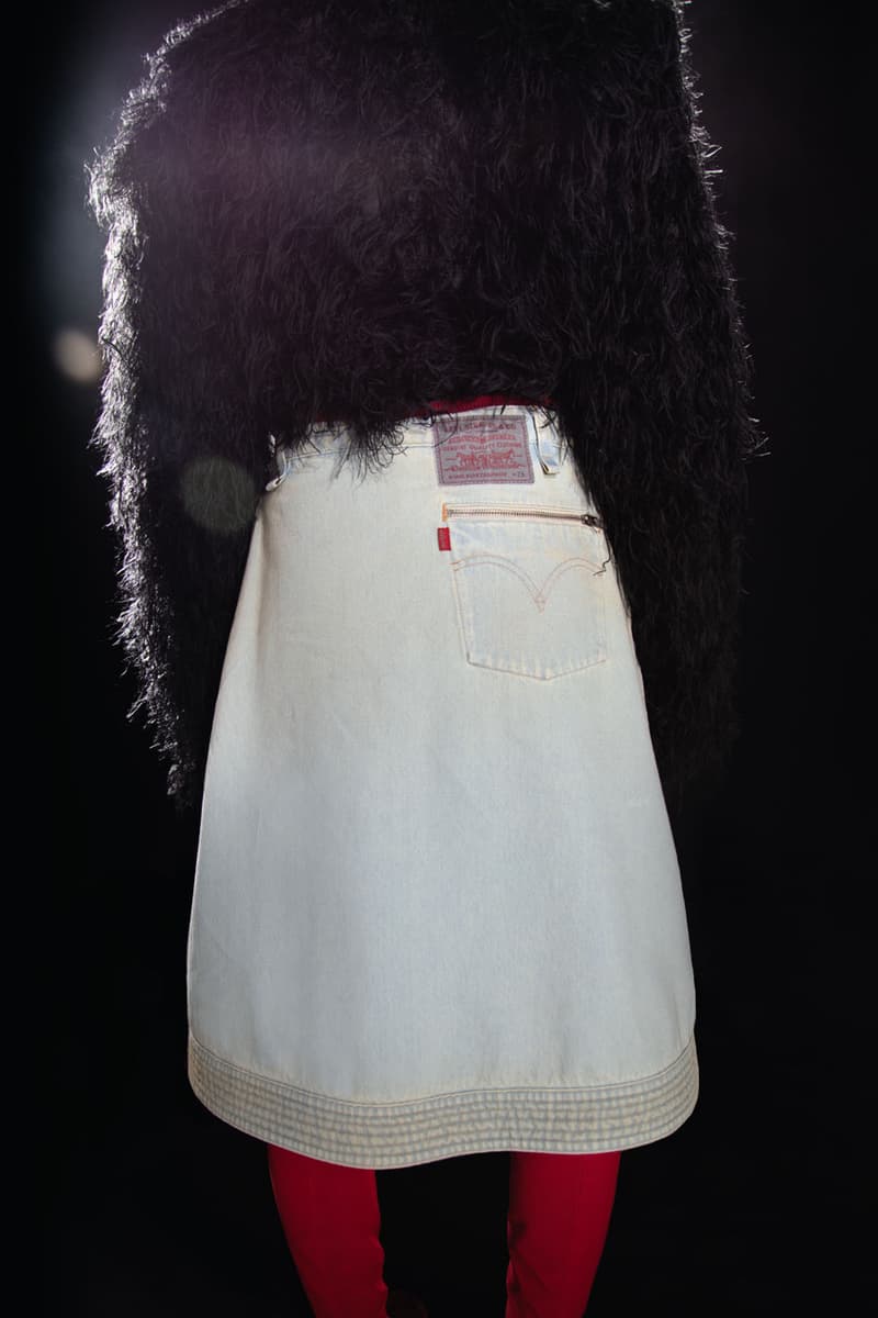 Kiko Kostadinov x Levi’s Link Back Up for Round Two collab release info paris fashion week stamp womenswear denim jeans collection collaboration capsule 