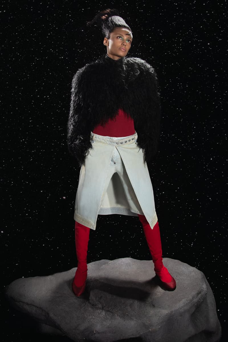 Kiko Kostadinov x Levi’s Link Back Up for Round Two collab release info paris fashion week stamp womenswear denim jeans collection collaboration capsule 