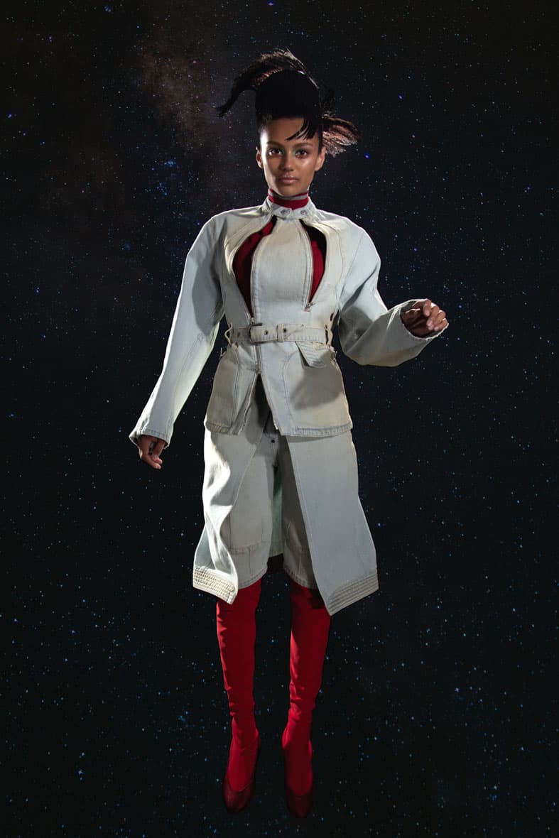 Kiko Kostadinov x Levi’s Link Back Up for Round Two collab release info paris fashion week stamp womenswear denim jeans collection collaboration capsule 