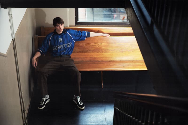 le PÈRE Envisions Fall/Winter 2025 Through a European Lens collection release info lookbook new york city fw25 menswear sportswear jersey kit music performance lower east side les store opening