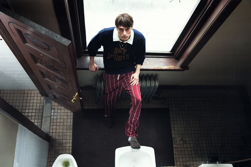 le PÈRE Envisions Fall/Winter 2025 Through a European Lens collection release info lookbook new york city fw25 menswear sportswear jersey kit music performance lower east side les store opening