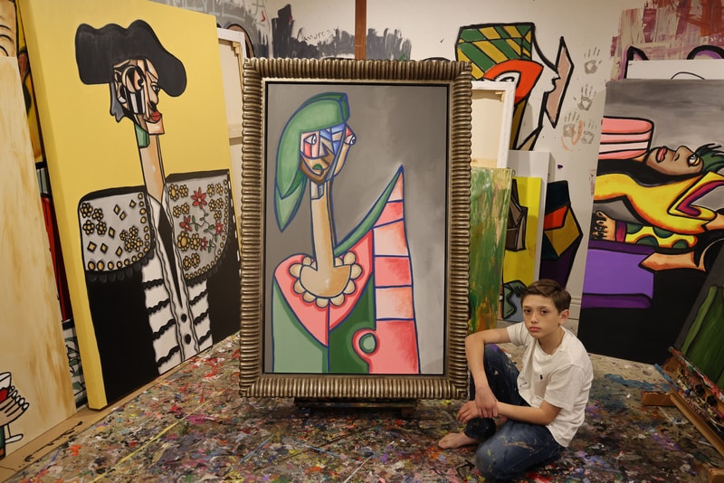 Teen Prodigy Andres Valencia Partners With Legendary Paris Print House