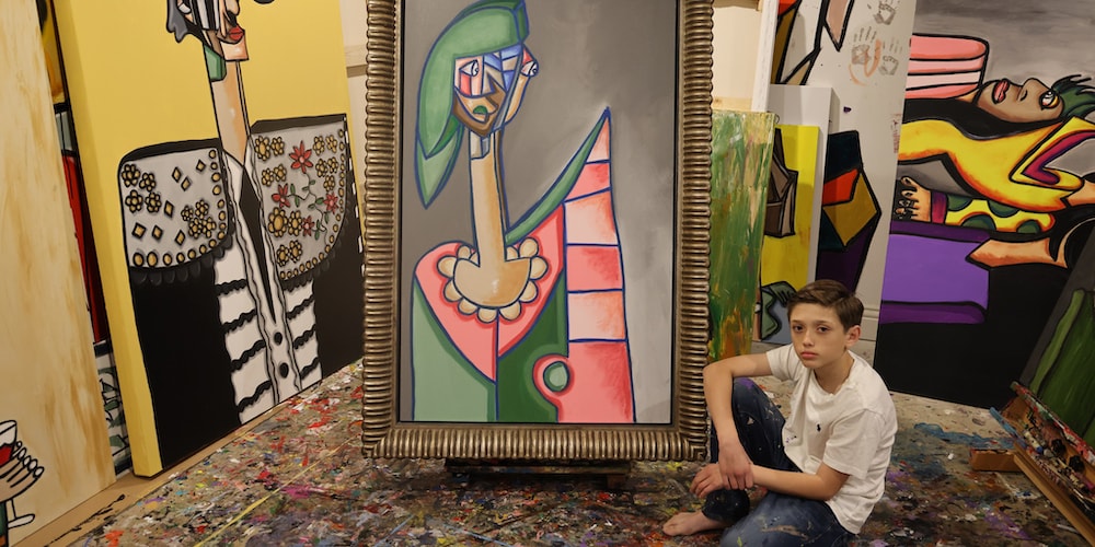 Teen Prodigy Andres Valencia Partners With Legendary Paris Print House