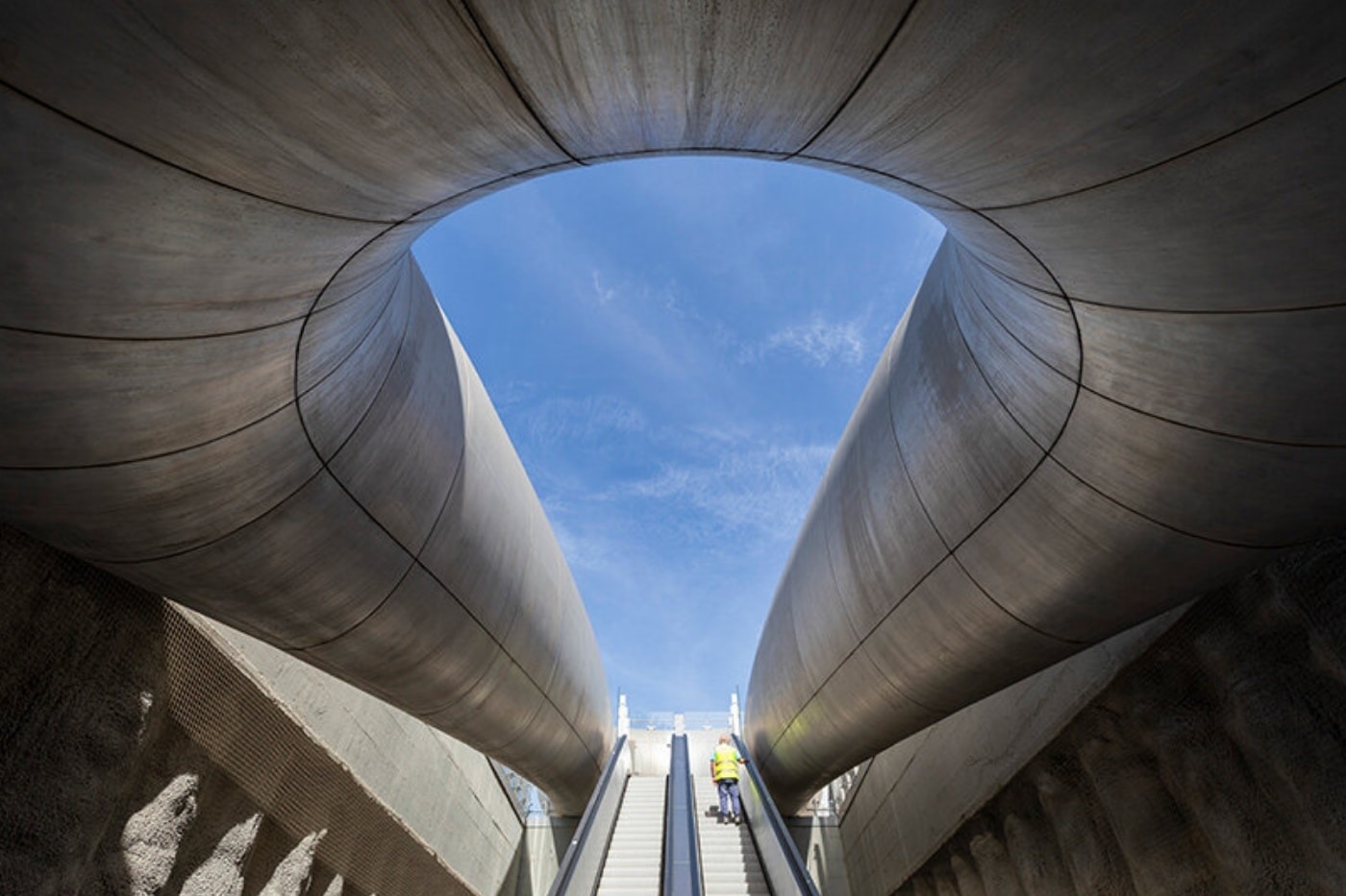 Anish Kapoor AL_A studio Monte Sant'Angelo Subway Station Naples