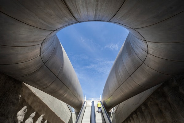 Anish Kapoor AL_A studio Monte Sant'Angelo Subway Station Naples