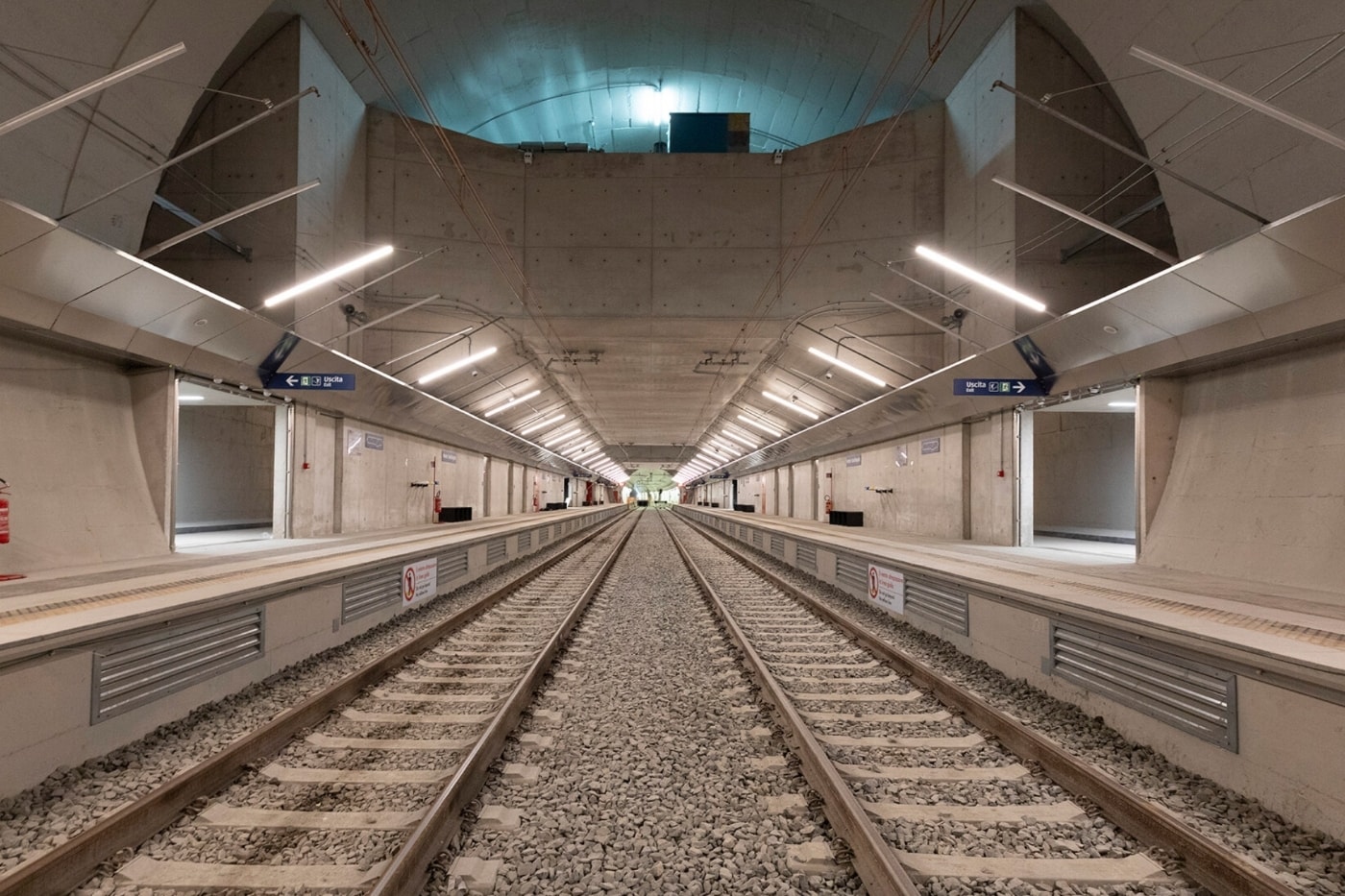 Anish Kapoor AL_A studio Monte Sant'Angelo Subway Station Naples