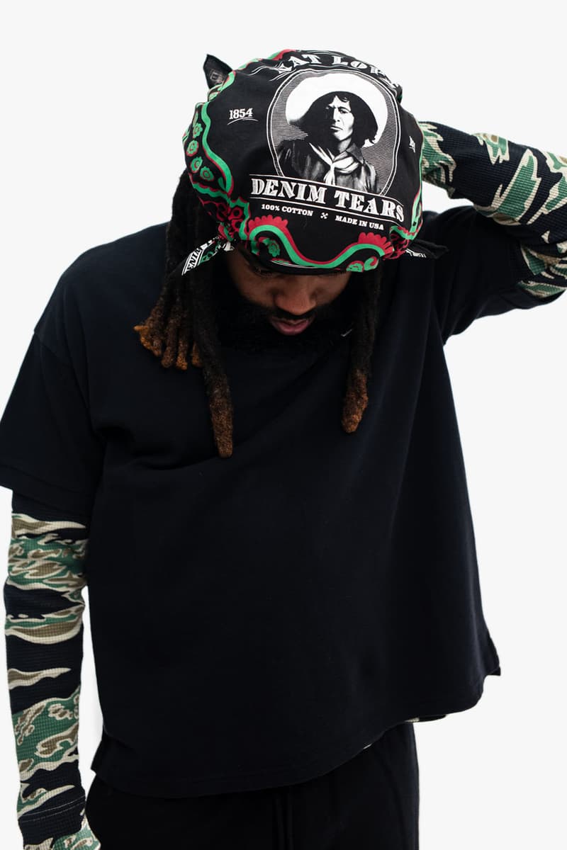 Niontay Fronts New Denim Tears Lookbook for Fall/Winter 2025 release info collection tremaine emory 