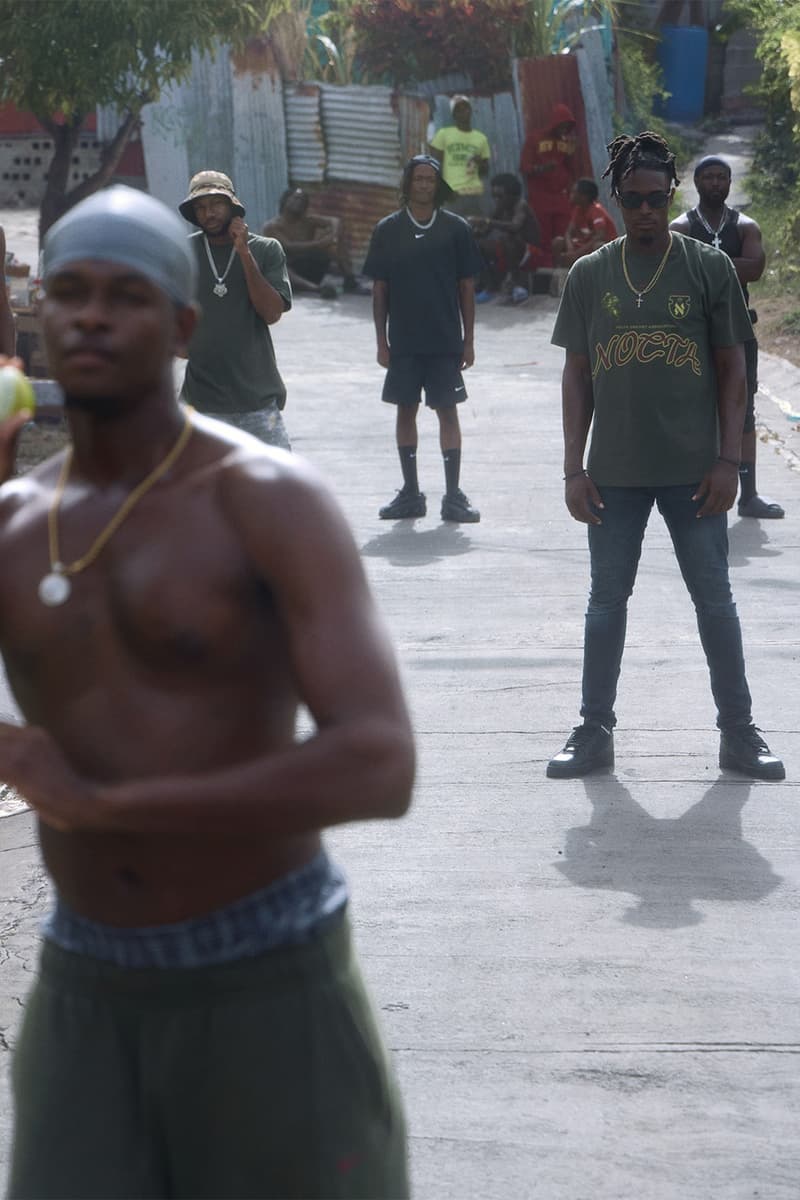 Drake and Nike NOCTA Drop Cricket-Inspired Collection Cargo Khaki and Orewood Brown jersey sports collection antigua carribbean