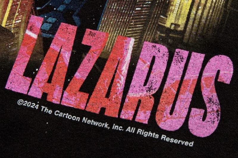 GEEKS RULE x 'Lazarus' Shinichiro Watanabe T-Shirt Collaboration Release Info