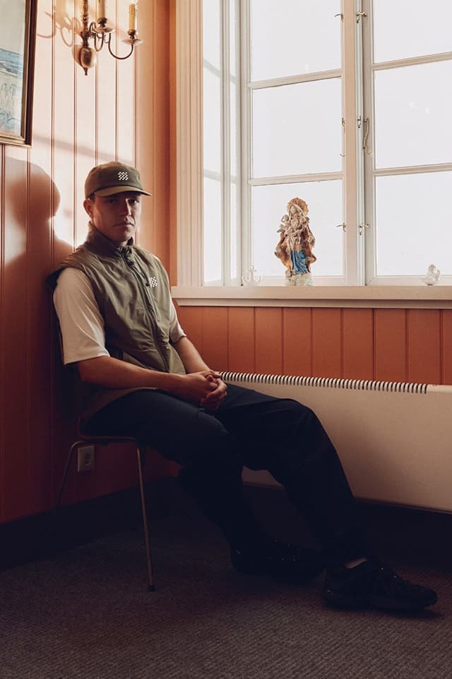 MANORS golf Autumn Winter 2025 Foulweather Collection knitwear waterproof merino wool pertex jacket shell pants sweater vest trouser polo hat