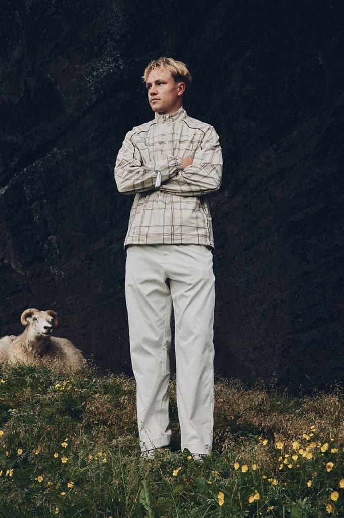 MANORS golf Autumn Winter 2025 Foulweather Collection knitwear waterproof merino wool pertex jacket shell pants sweater vest trouser polo hat