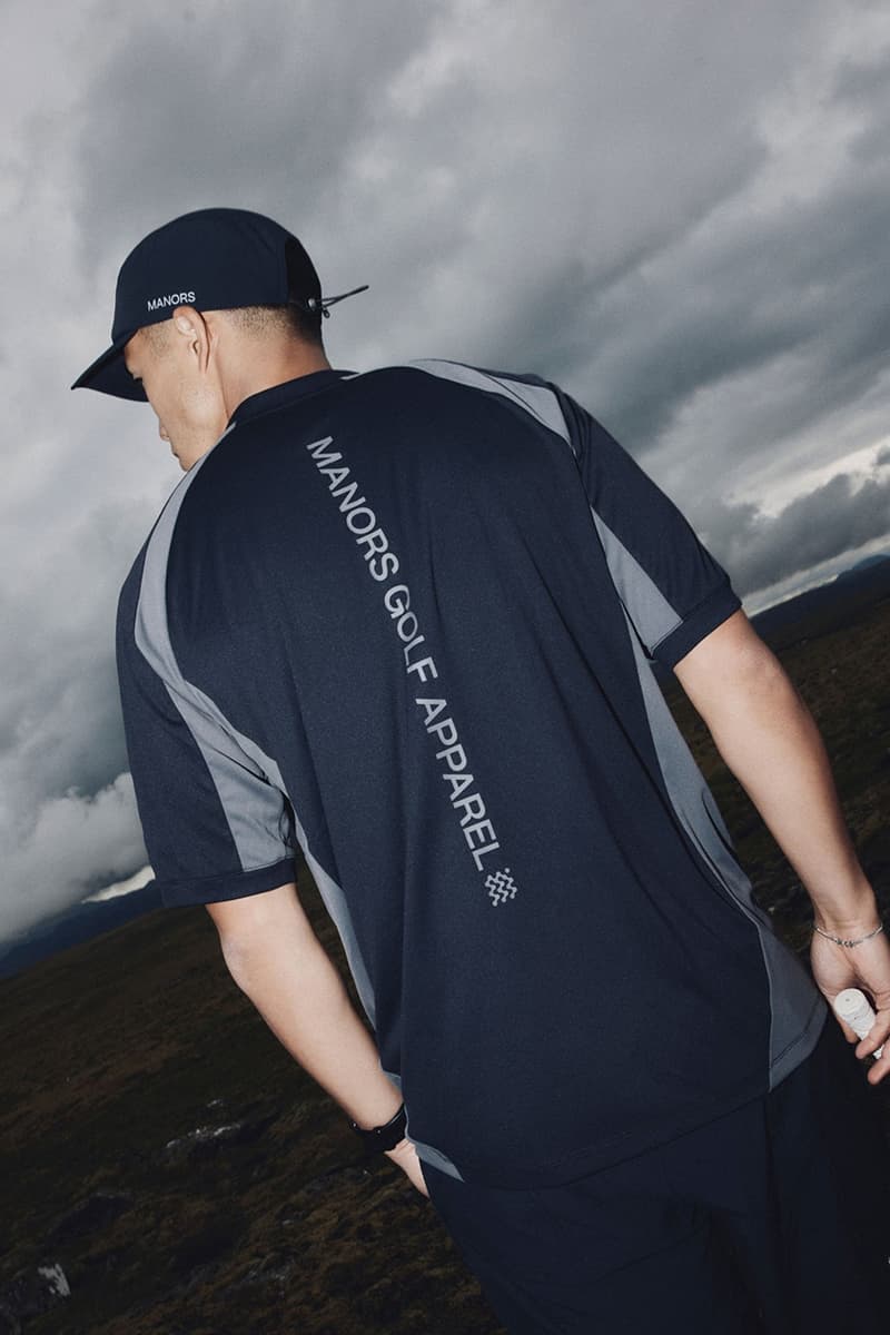 MANORS golf Autumn Winter 2025 Foulweather Collection knitwear waterproof merino wool pertex jacket shell pants sweater vest trouser polo hat