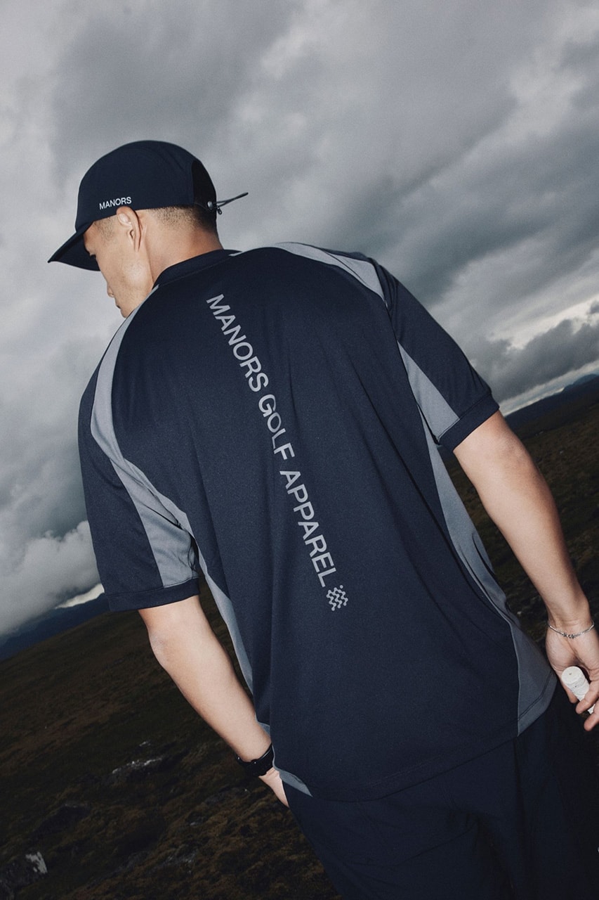 MANORS golf Autumn Winter 2025 Foulweather Collection knitwear waterproof merino wool pertex jacket shell pants sweater vest trouser polo hat