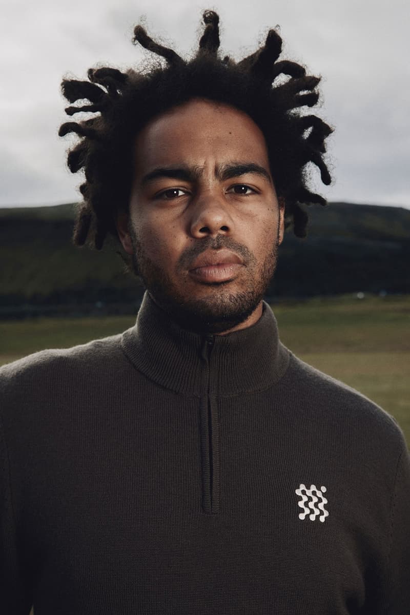 MANORS golf Autumn Winter 2025 Foulweather Collection knitwear waterproof merino wool pertex jacket shell pants sweater vest trouser polo hat