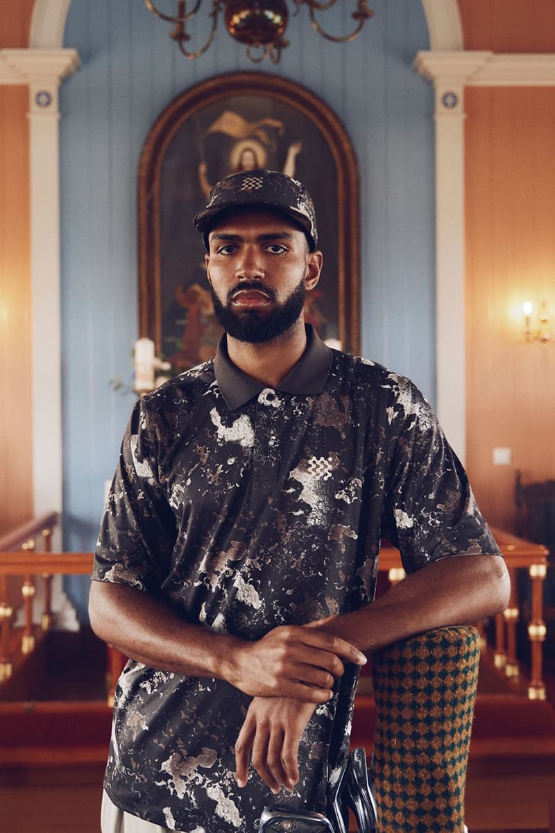 MANORS golf Autumn Winter 2025 Foulweather Collection knitwear waterproof merino wool pertex jacket shell pants sweater vest trouser polo hat