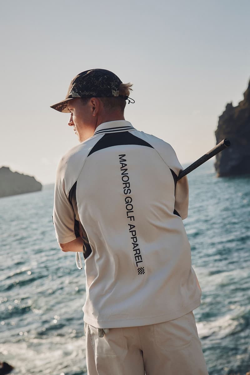 MANORS golf Autumn Winter 2025 Foulweather Collection knitwear waterproof merino wool pertex jacket shell pants sweater vest trouser polo hat