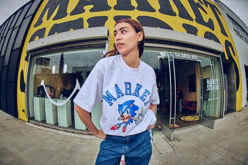 MARKET and SEGA Team up for 'Sonic the Hedgehog' Collaboration knuckles speed collaboration release info anime cartoon nostalgic