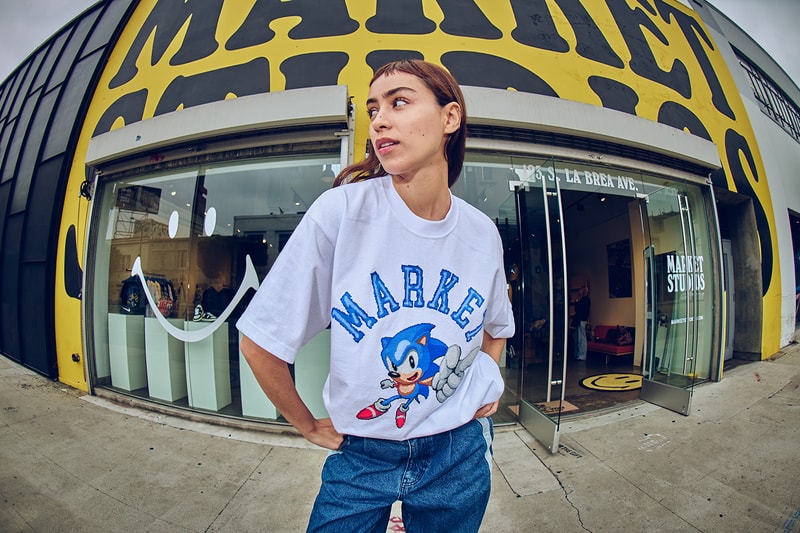 MARKET and SEGA Team up for 'Sonic the Hedgehog' Collaboration knuckles speed collaboration release info anime cartoon nostalgic