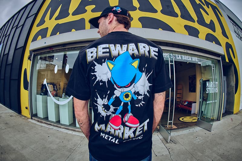 MARKET and SEGA Team up for 'Sonic the Hedgehog' Collaboration knuckles speed collaboration release info anime cartoon nostalgic