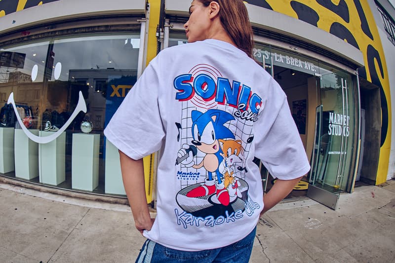 MARKET and SEGA Team up for 'Sonic the Hedgehog' Collaboration knuckles speed collaboration release info anime cartoon nostalgic