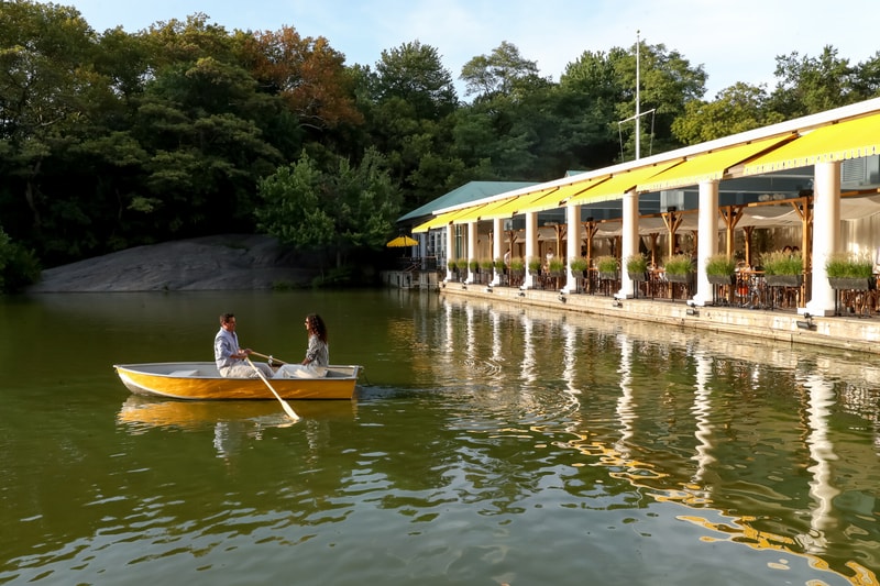 Veuve Clicquot and Simon Porte Jacquemus Host a Fête at Central Park Boathouse Celebrating New Collaboration