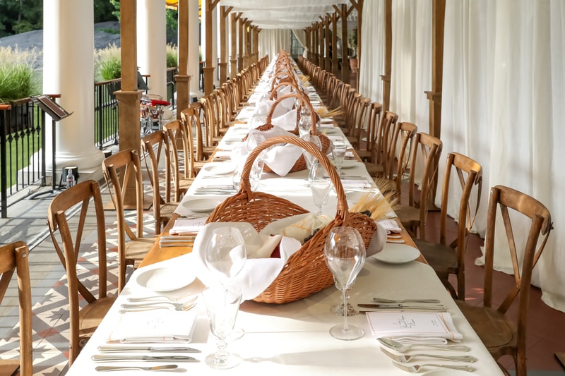 Veuve Clicquot and Simon Porte Jacquemus Host a Fête at Central Park Boathouse Celebrating New Collaboration