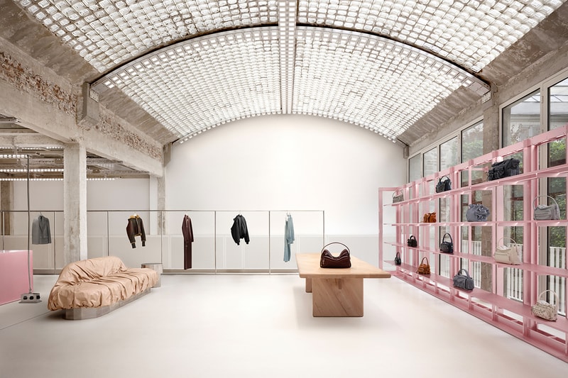 Acne Studios Opens New Paris Headquarters Located in a former 1930s-built laboratory on Rue des Petites Écuries Jonny Johansson Halleroed max lamb