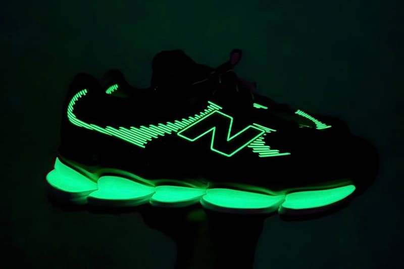 Aminé Unveils Exclusive The Best Day Ever Fest New Balance Biblioteca 2000 Colorway multicolor glow in the dark limited release