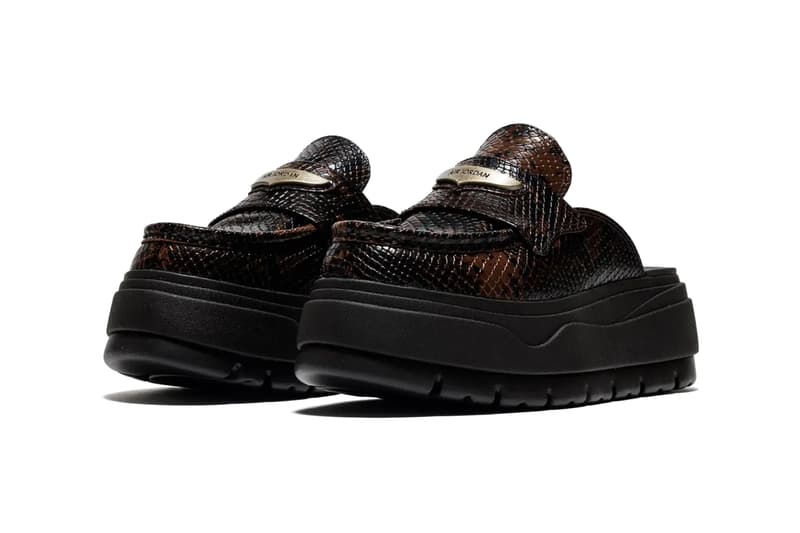 jordan brand air jordan mule loafer brown snakeskin IB1497-200 release info
