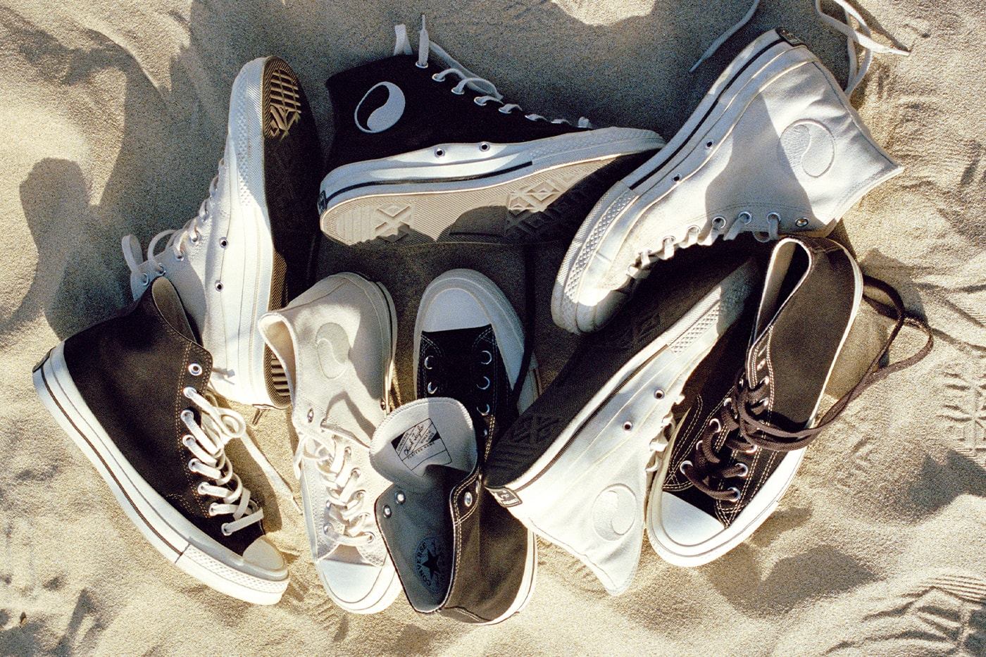 Our Legacy Work Shop and Converse Unveil the Work Shop Chuck 70 collaboration release info yin yang logo jockum hallin 
