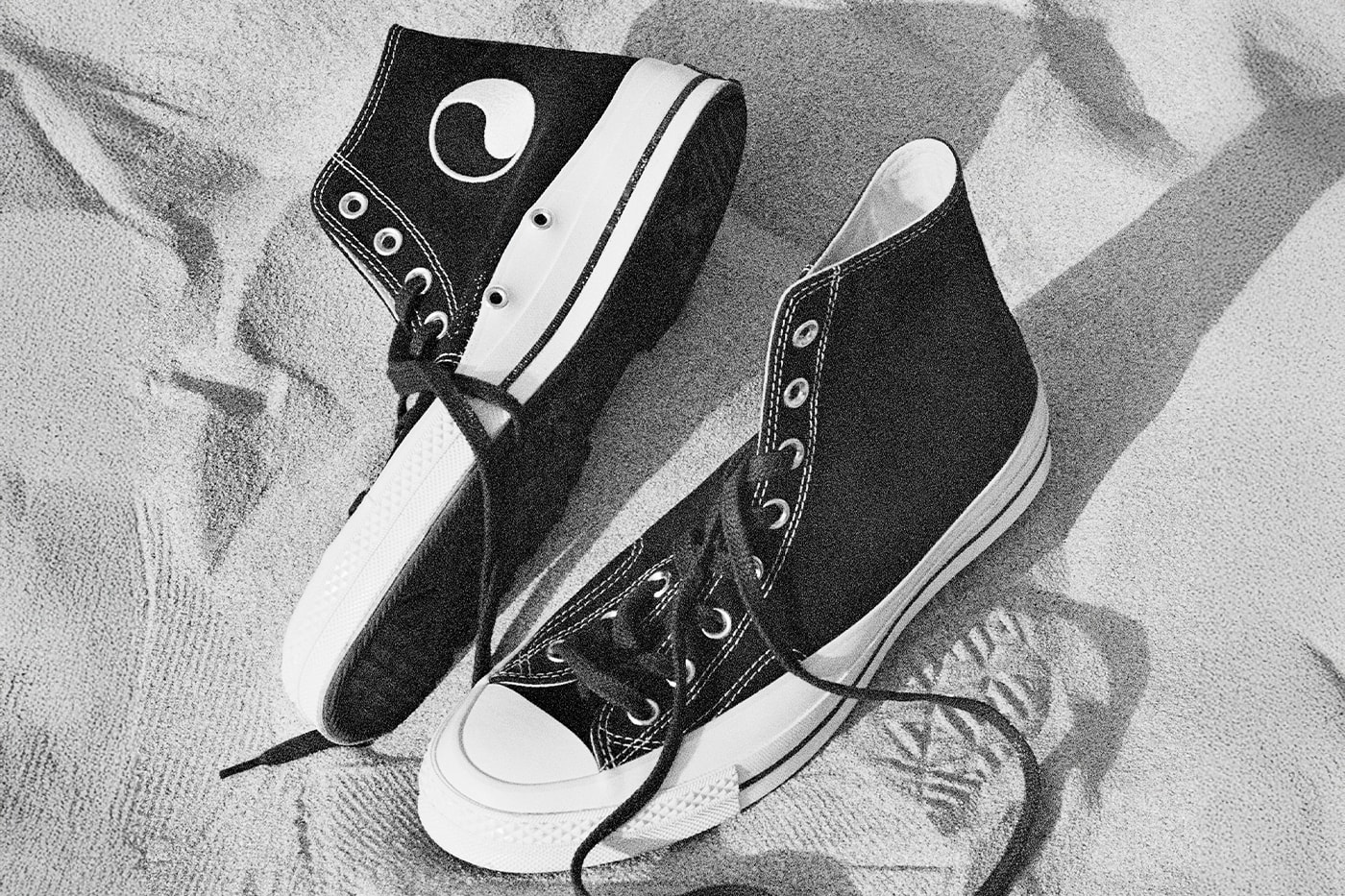 Our Legacy Work Shop and Converse Unveil the Work Shop Chuck 70 collaboration release info yin yang logo jockum hallin 