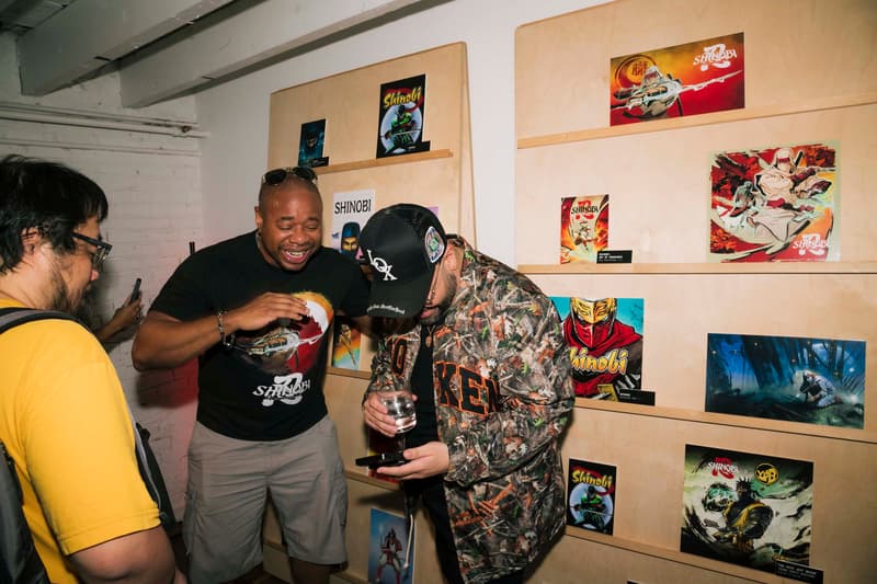 SEGA SHINOBI Art of Vengeance Hypegolf Clubhouse Event gaming video games genesis console party