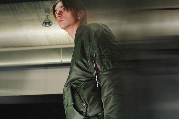 SOLID HOMME Steps In To Reimagine the Alpha Industries MA-1 Flight Jacket