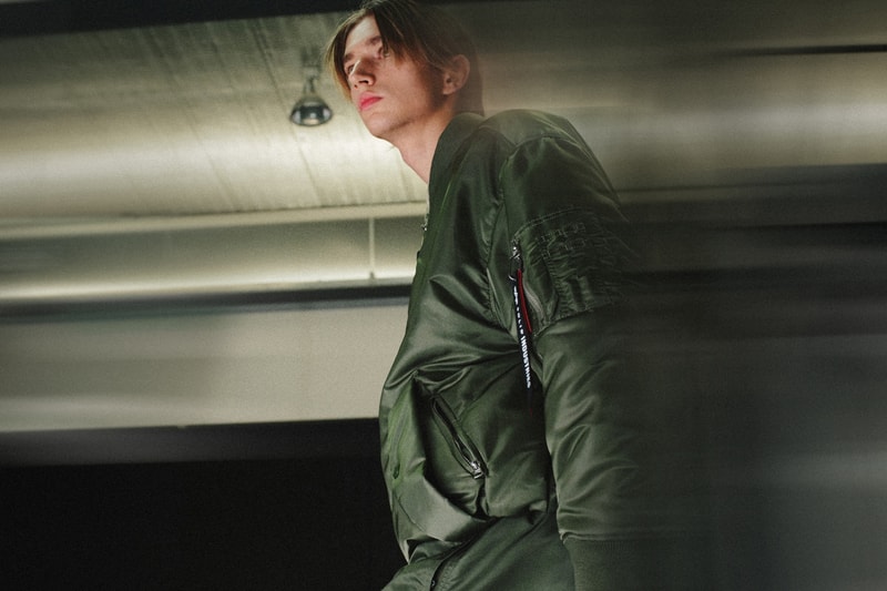 SOLID HOMME Steps In To Reimagine the Alpha Industries MA-1 Flight Jacket