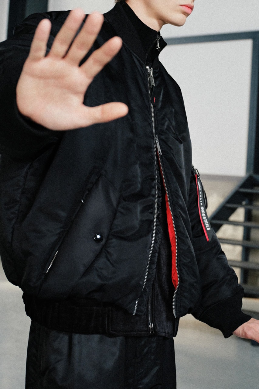 SOLID HOMME Steps In To Reimagine the Alpha Industries MA-1 Flight Jacket release info collab price drop store