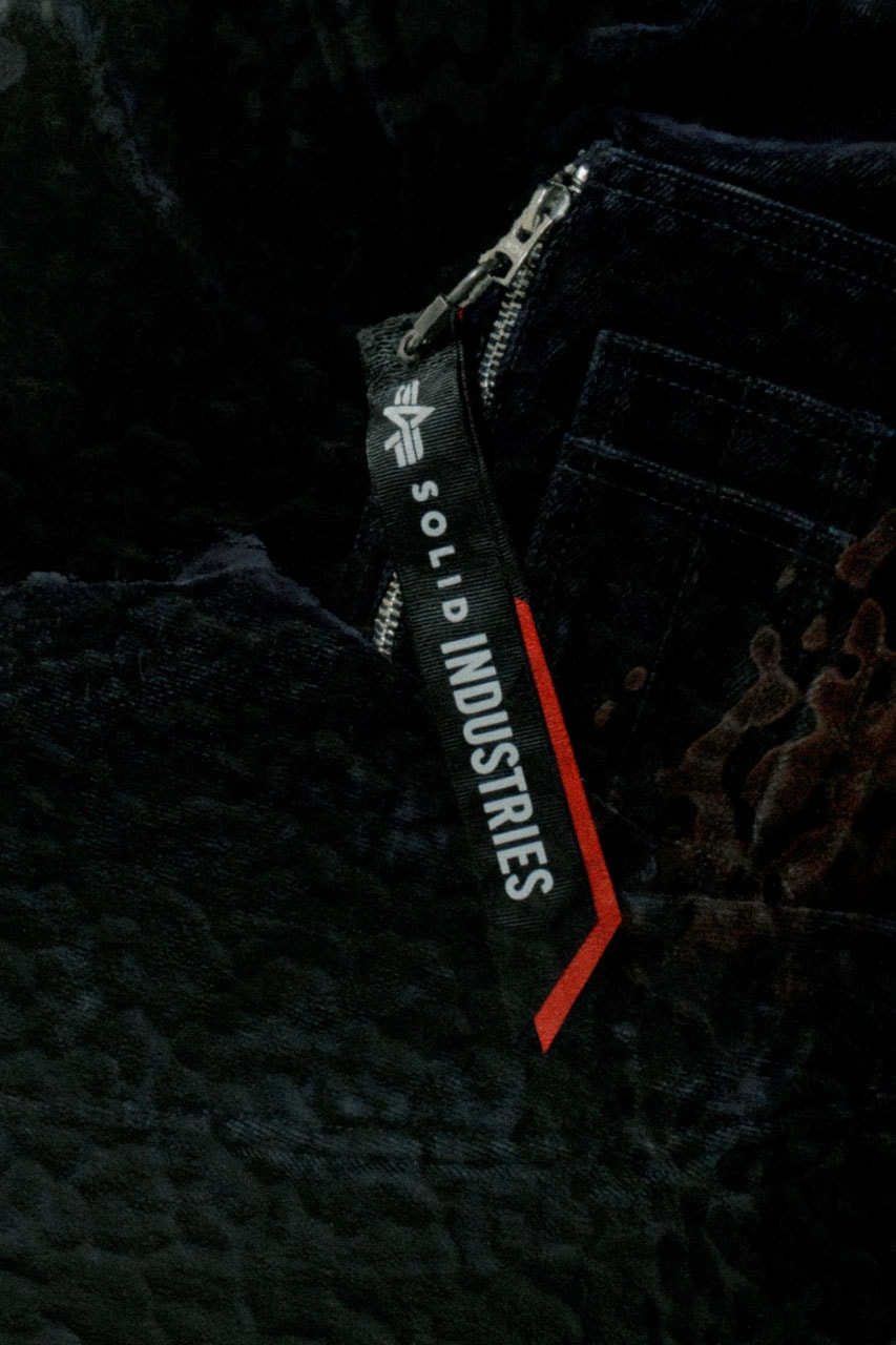 SOLID HOMME Steps In To Reimagine the Alpha Industries MA-1 Flight Jacket release info collab price drop store