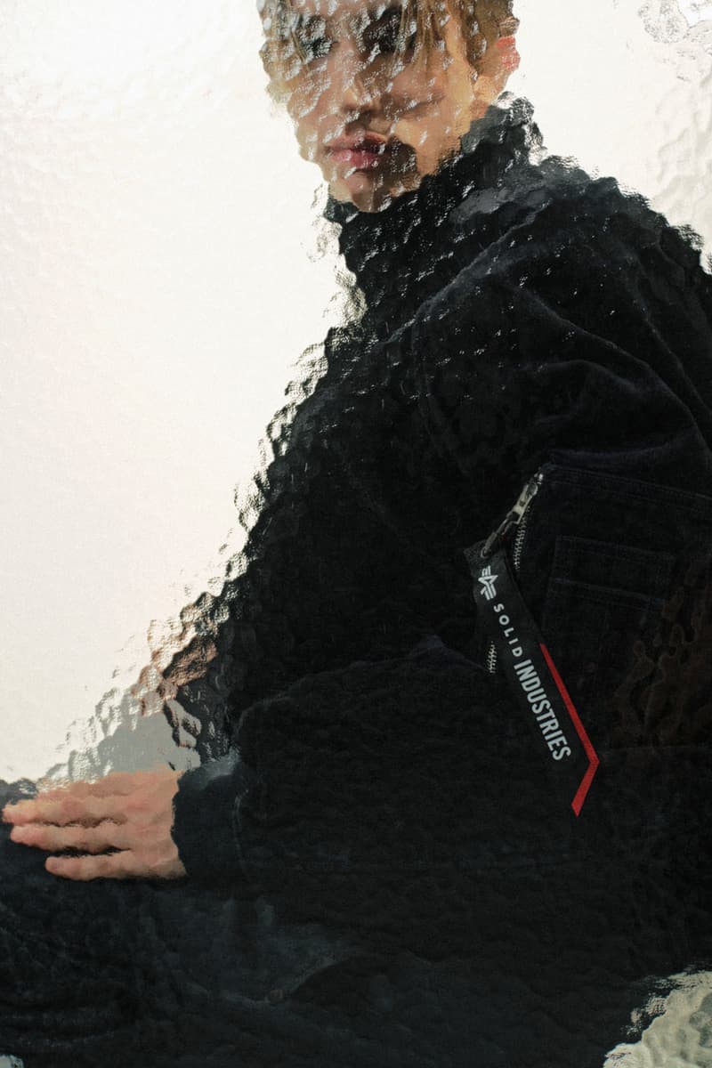 SOLID HOMME Steps In To Reimagine the Alpha Industries MA-1 Flight Jacket release info collab price drop store