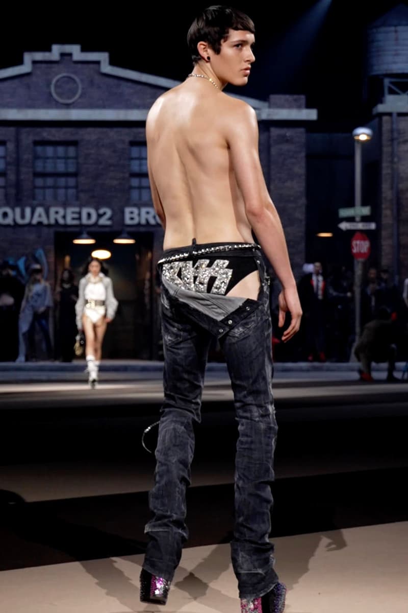 DSquared2's 30th Anniversary Is a Family Affair Ducati, KISS, Bettter, Magliano, and Vaquera. runway milan fall winter 2025 release official collab doechii jt show dean dan caten twin