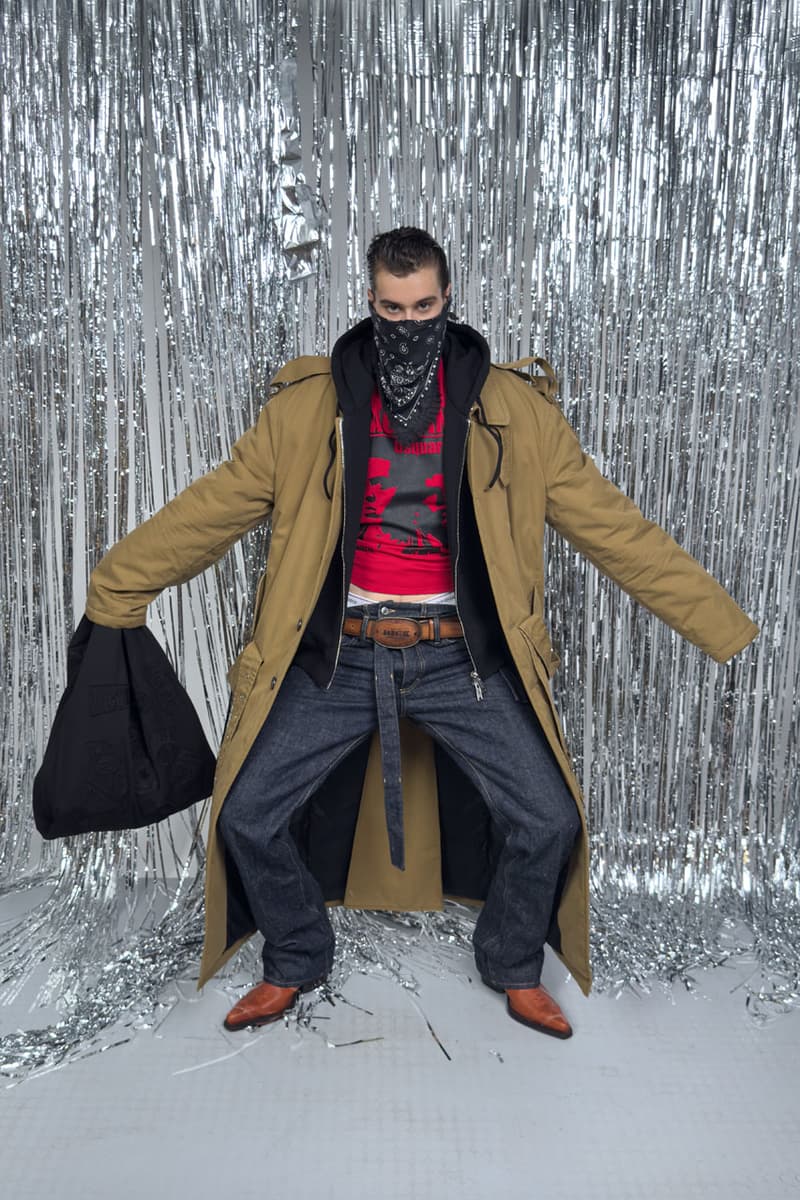 DSquared2's 30th Anniversary Is a Family Affair Ducati, KISS, Bettter, Magliano, and Vaquera. runway milan fall winter 2025 release official collab doechii jt show dean dan caten twin