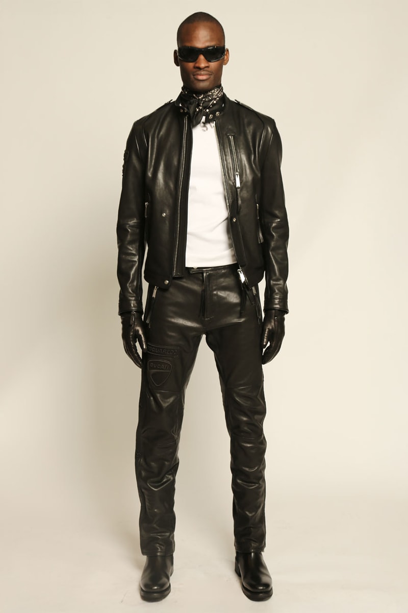 DSquared2's 30th Anniversary Is a Family Affair Ducati, KISS, Bettter, Magliano, and Vaquera. runway milan fall winter 2025 release official collab doechii jt show dean dan caten twin