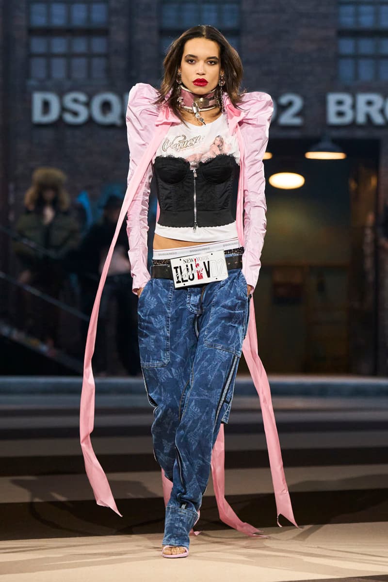 DSquared2's 30th Anniversary Is a Family Affair Ducati, KISS, Bettter, Magliano, and Vaquera. runway milan fall winter 2025 release official collab doechii jt show dean dan caten twin