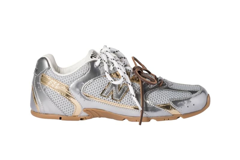 Miu Miu New Balance 530SL Suede Mesh Patent Metallic Leather Sneakers Silver/Platinum Black/Anthracite Gray Periwinkle Blue Release Info