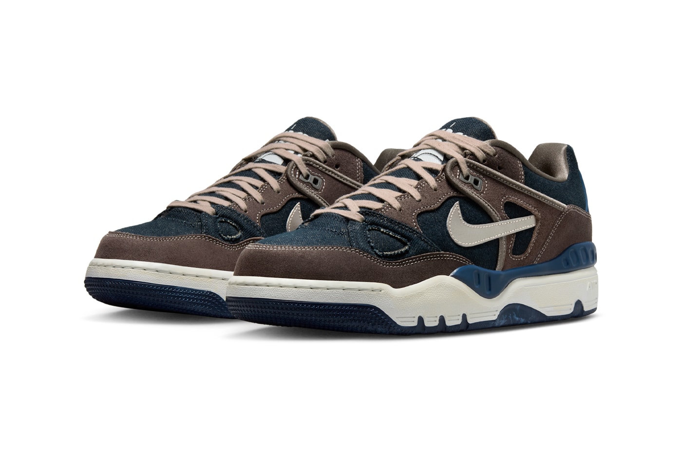 NIGO x Levi's x Nike Air Force 3 Low “Olive Grey” “Enigma Stone” IB1808-001 Olive Grey/Summit White-Navy-Metallic Pewter IB1808-002 Enigma Stone/Summit White-Navy-Metallic Pewter
