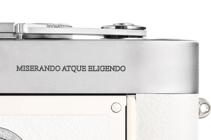 Pope Francis Leica M-A no.5000000 Leitz Photographica Charity Auction Info Noctilux 50 mm f/1.2 lens Miserando atque eligendo