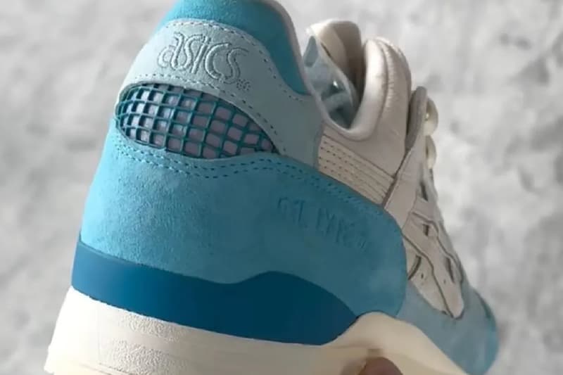Ronnie Fieg Previews Предстоящий Kith X Asics Gel-Lyte III "Blue/White" Collaboration Teaser