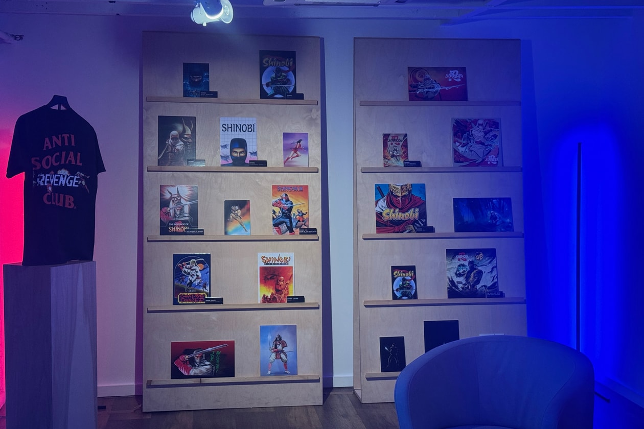 Événement SEGA SHINOBI Art of Vengeance au Hypegolf Clubhouse gaming jeux vidéo console Genesis soirée