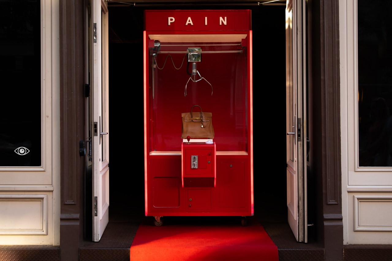PAIN Birkin Claw Machine NYC Opening Location Info NYFW Uncommon Creative Studio