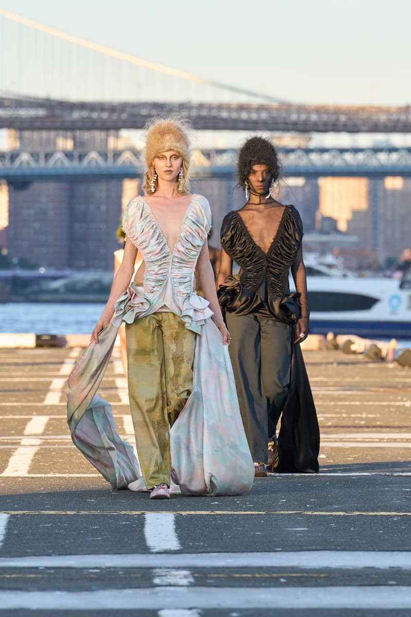 Light and Dark Comingle on the Collina Strada Spring 2026 Runway collection hillary taymour