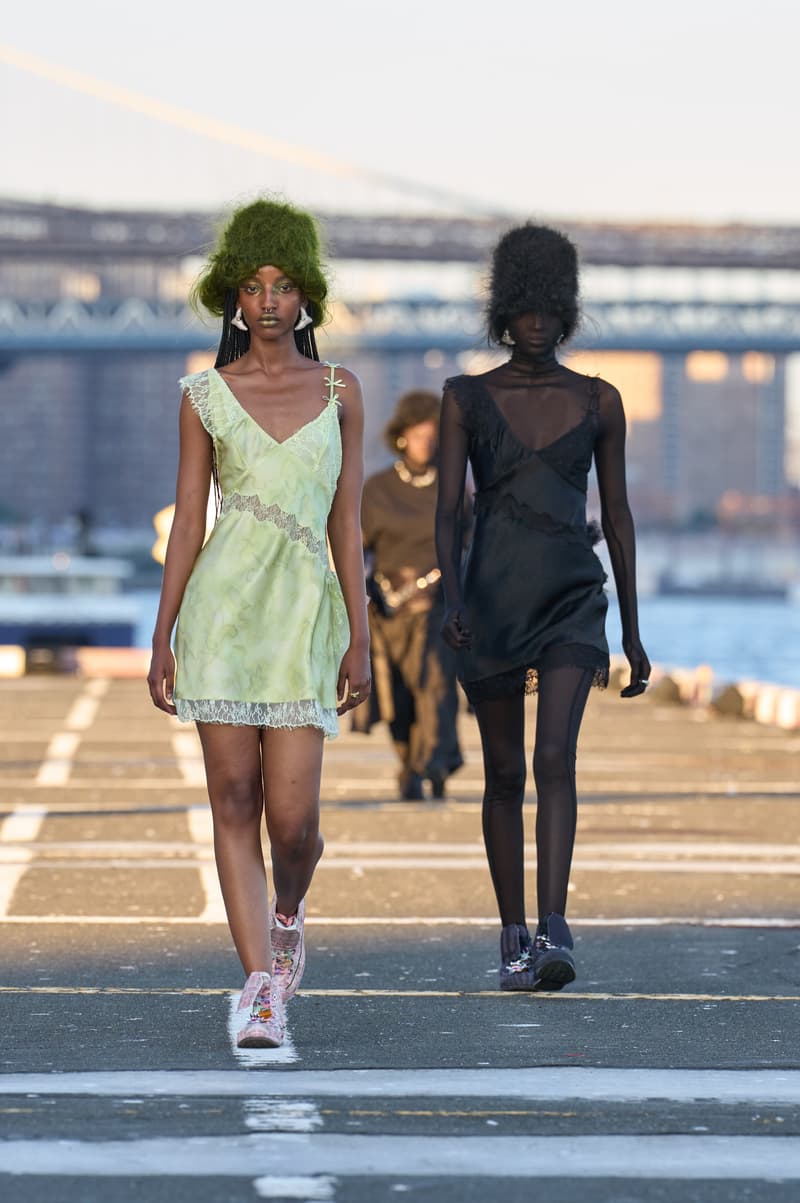 Light and Dark Comingle on the Collina Strada Spring 2026 Runway collection hillary taymour